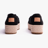 TOMS VALENCIA Womens Espadrilles Black