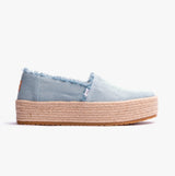 TOMS VALENCIA Womens Espadrilles Pastel Blue