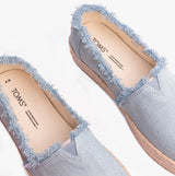 TOMS VALENCIA Womens Espadrilles Pastel Blue