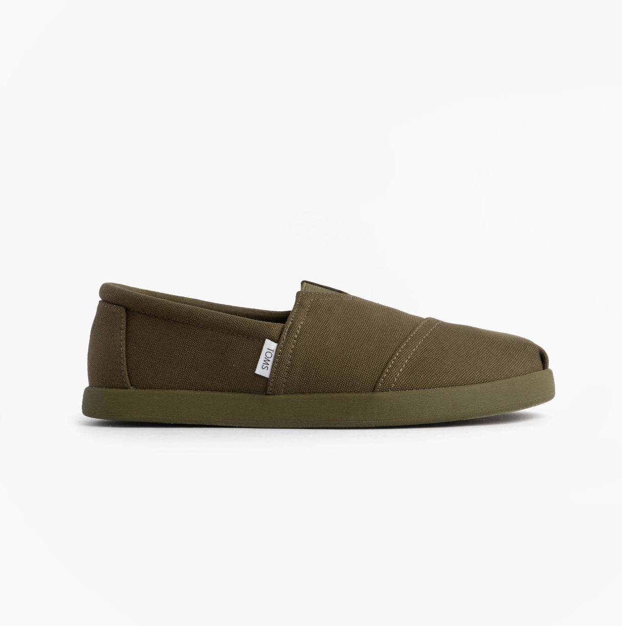TOMS ALP FWD Mens Cotton Espadrille Olive
