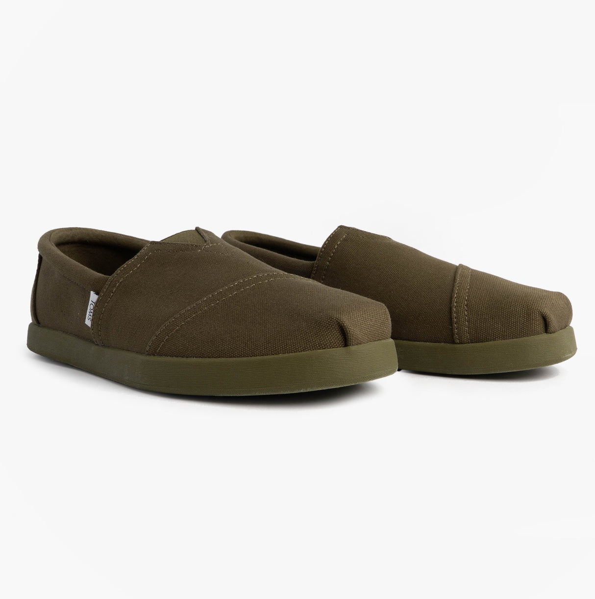 TOMS ALP FWD Mens Cotton Espadrille Olive
