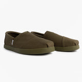 TOMS ALP FWD Mens Cotton Espadrille Olive