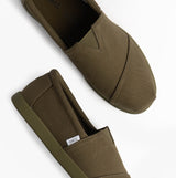TOMS ALP FWD Mens Cotton Espadrille Olive