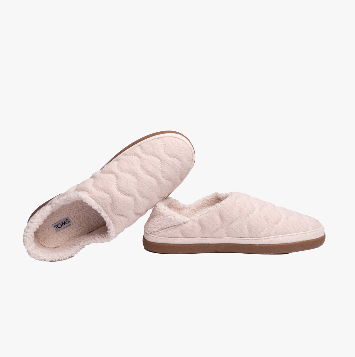 TOMS EZRA Womens Slippers Light Sand