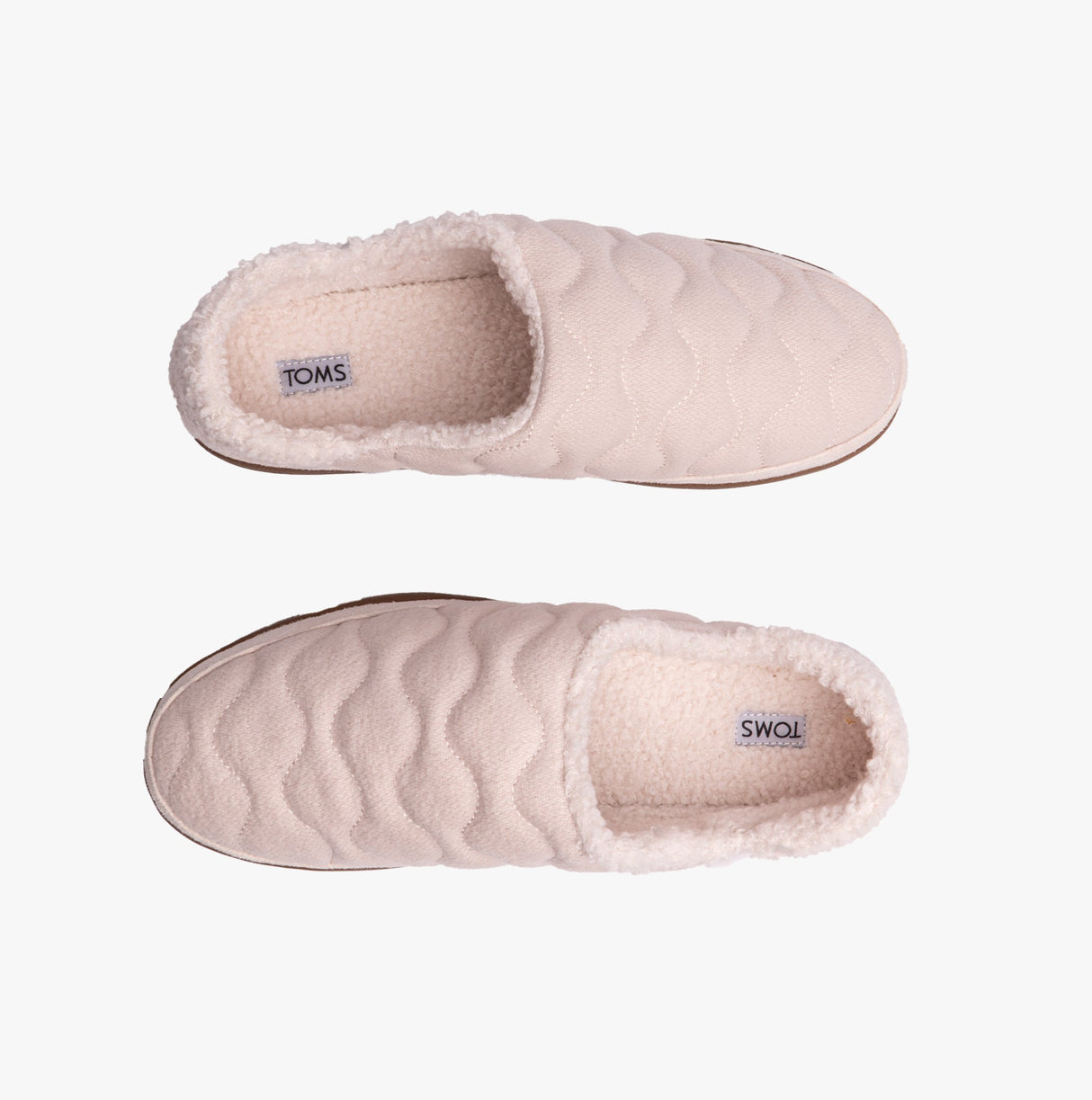 TOMS EZRA Womens Slippers Light Sand