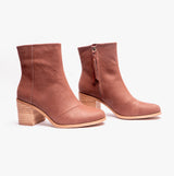 TOMS EVELYN Womens Boots Chestnut