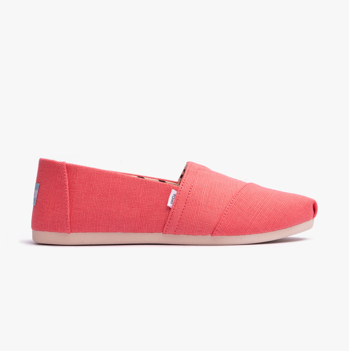 TOMS ALPARGATA Womens Espadrilles Shell Pink