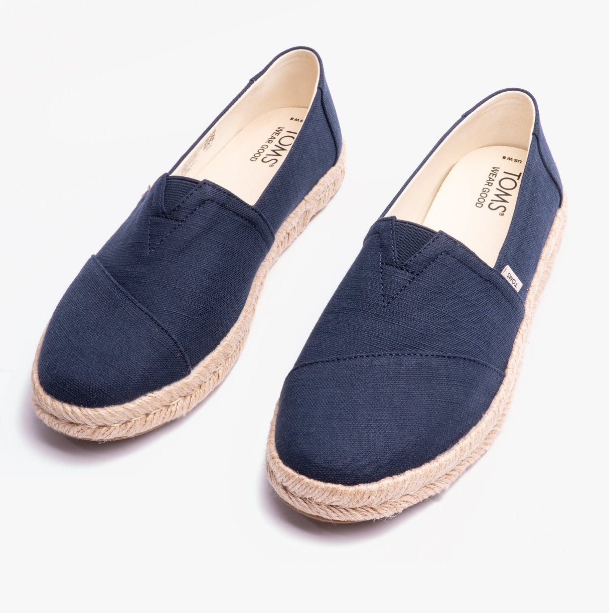 TOMS ALPARGATA ROPE 2.0 Womens Espadrilles Navy