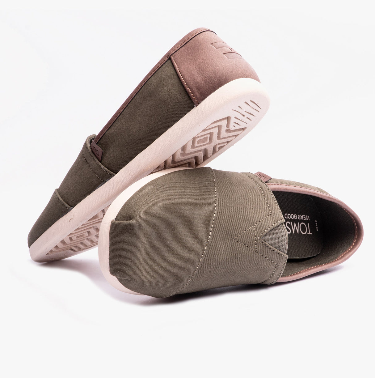 TOMS ALPARGATA Mens Espadrilles Dark Sage