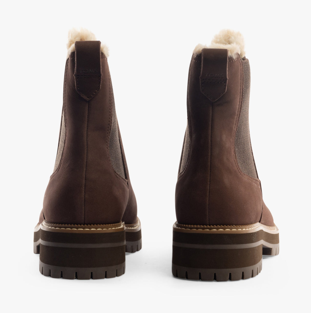 TOMS BENNET Womens Boots Dark Brown