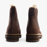 TOMS BENNET Womens Boots Dark Brown