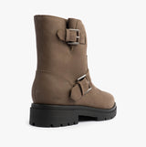 TOMS IONIE MOTO Womens Ankle Boots Green