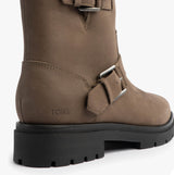 TOMS IONIE MOTO Womens Ankle Boots Green