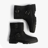 TOMS IONIE MOTO Womens Ankle Boots Black