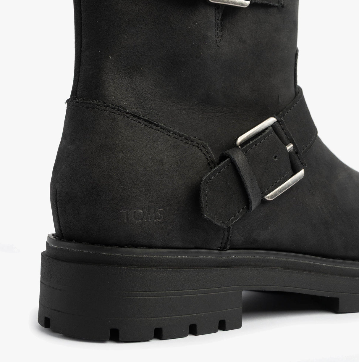 TOMS IONIE MOTO Womens Ankle Boots Black