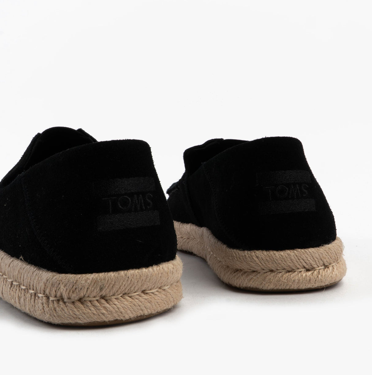 TOMS ALONSO LOAFER ROPE Mens Espadrille Black