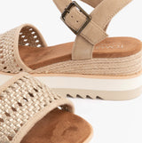 TOMS DIANA Womens Sandals Gold