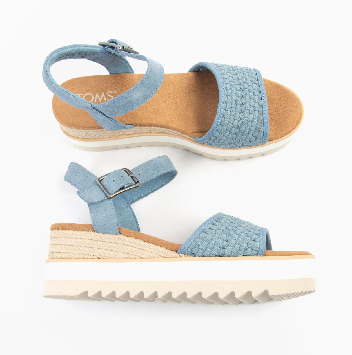 TOMS DIANA Womens Sandals Blue