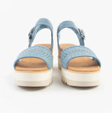 TOMS DIANA Womens Sandals Blue