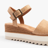 TOMS DIANA Womens Sandals Brown