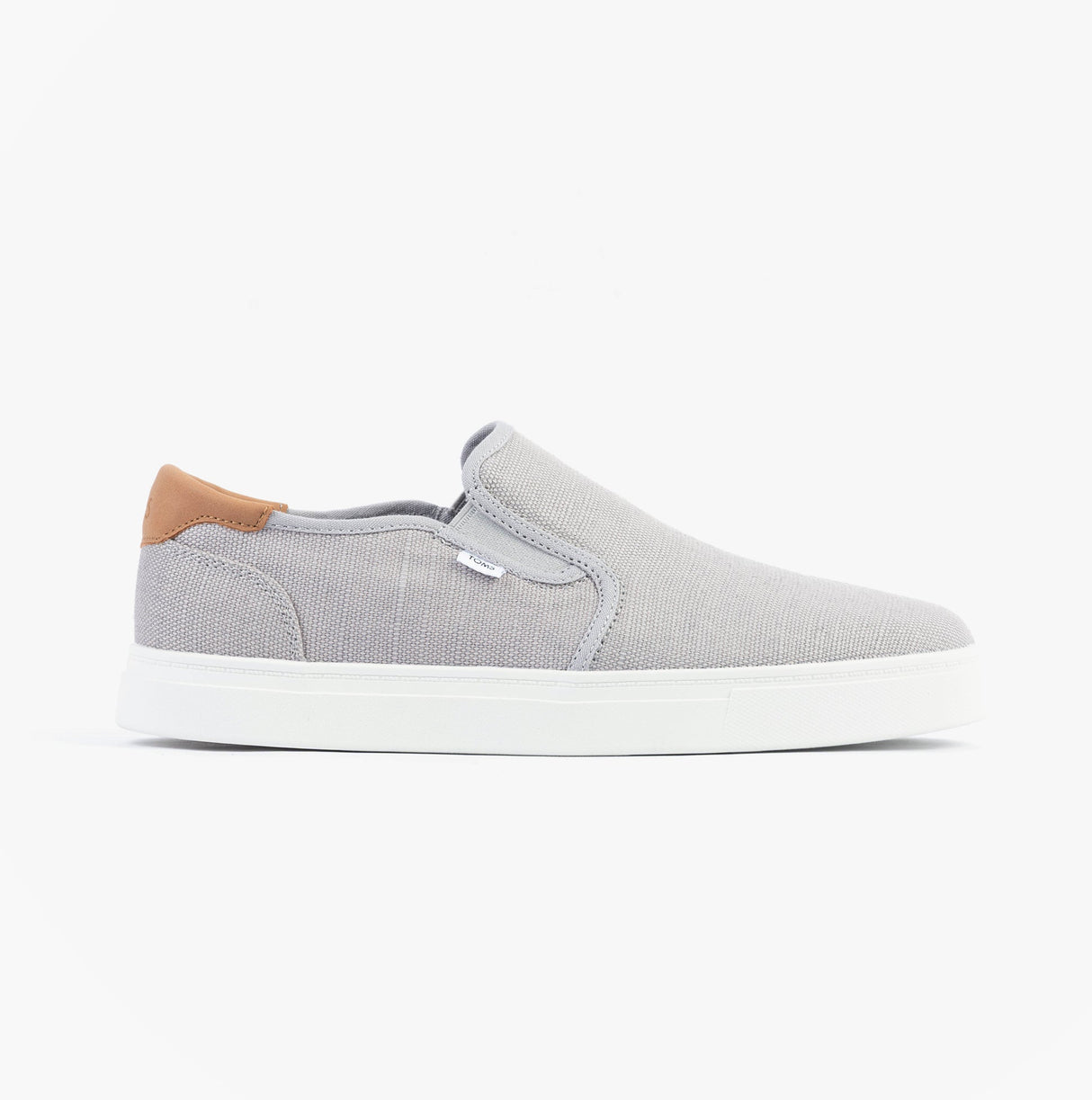 TOMS BAJA 2.0 Mens Casual Canvas Trainers Grey