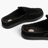 TOMS ALONSO MULE Mens Slippers Faux Shearling Lined Mule Black