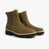 TOMS BENNET Womens Ankle Boots Olive