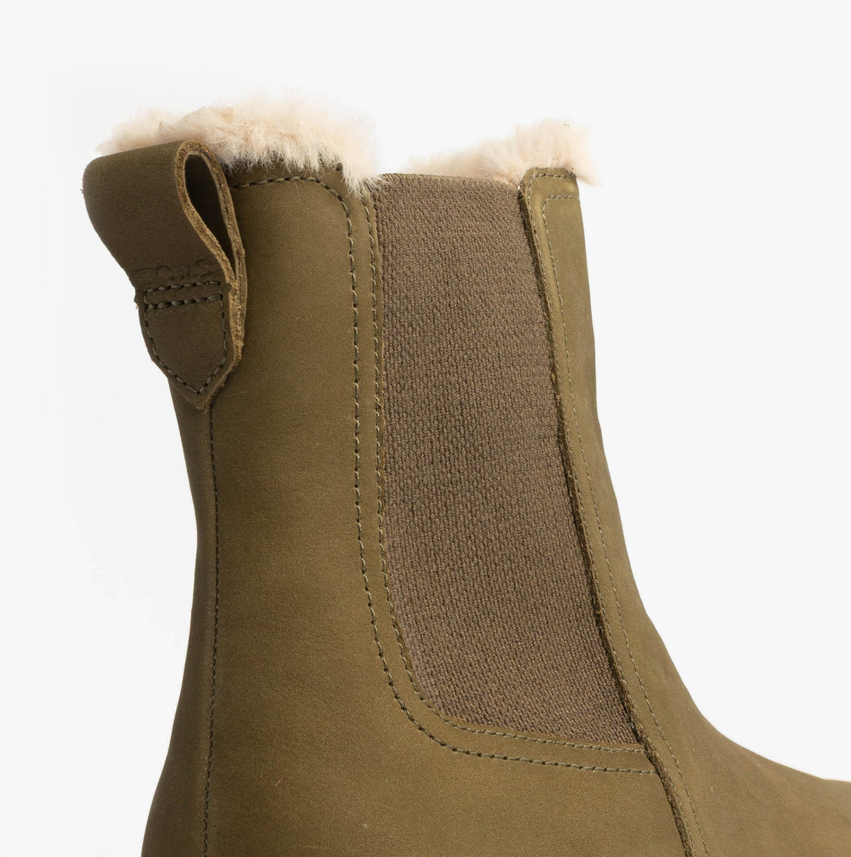 TOMS BENNET Womens Ankle Boots Olive