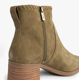 TOMS DELILAH Womens Ankle Boots Olive