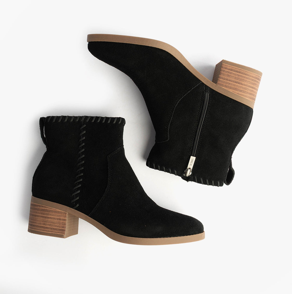 TOMS DELILAH Womens Ankle Boots Black