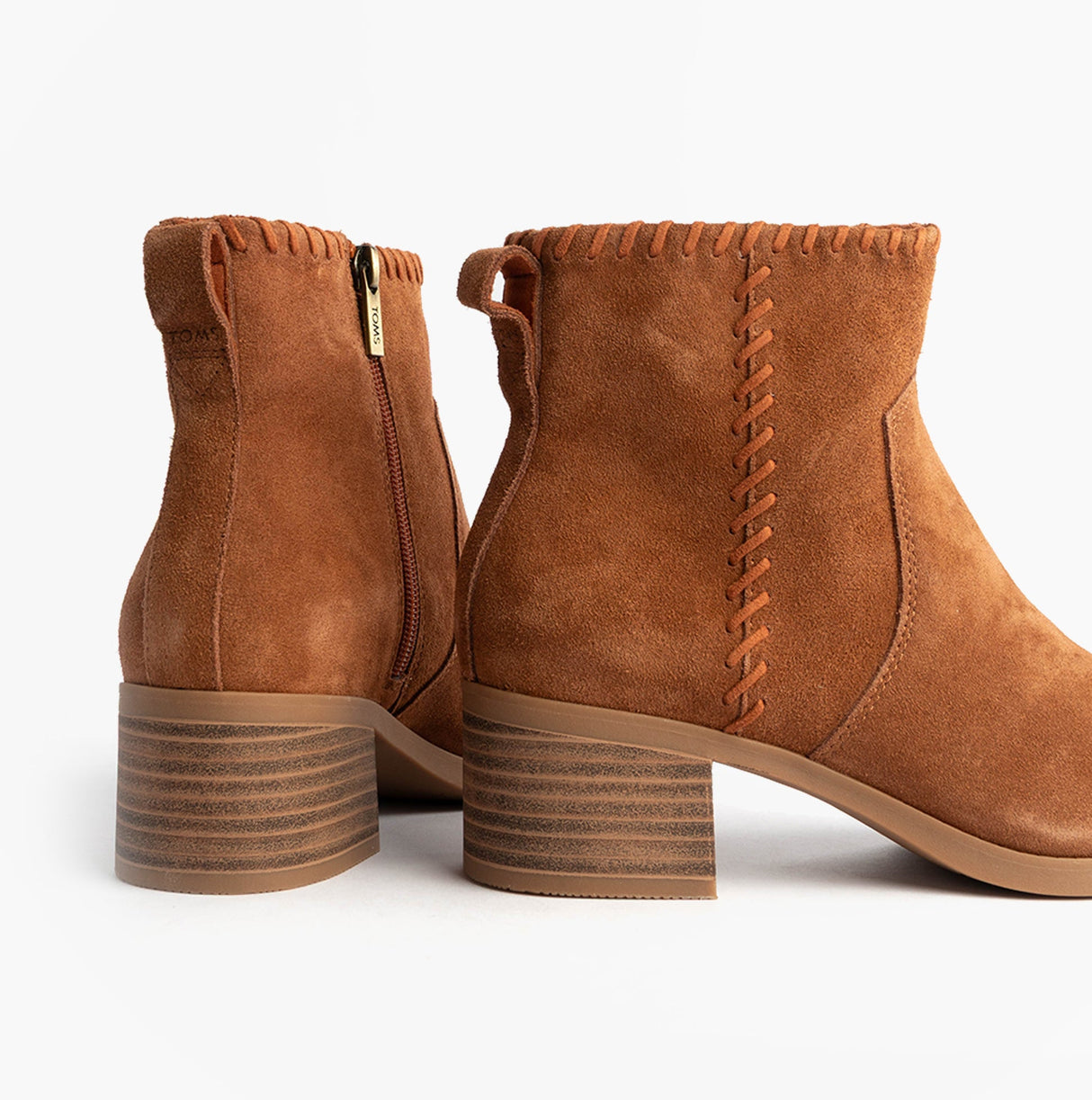 TOMS DELILAH Womens Ankle Boots Brown