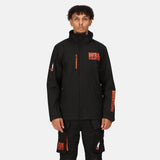 Regatta TRW526 Band of Builders Waterproof Jacket Black XL