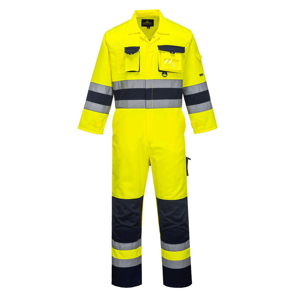 Portwest TX55 Nantes Hi-Vis Contrast Work Coverall