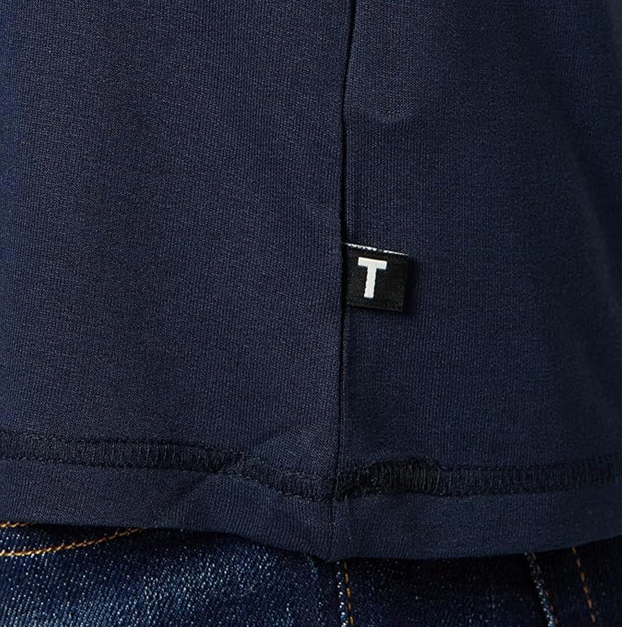 Ted Baker SUPER SOFT Long Sleeve Top Mens Navy