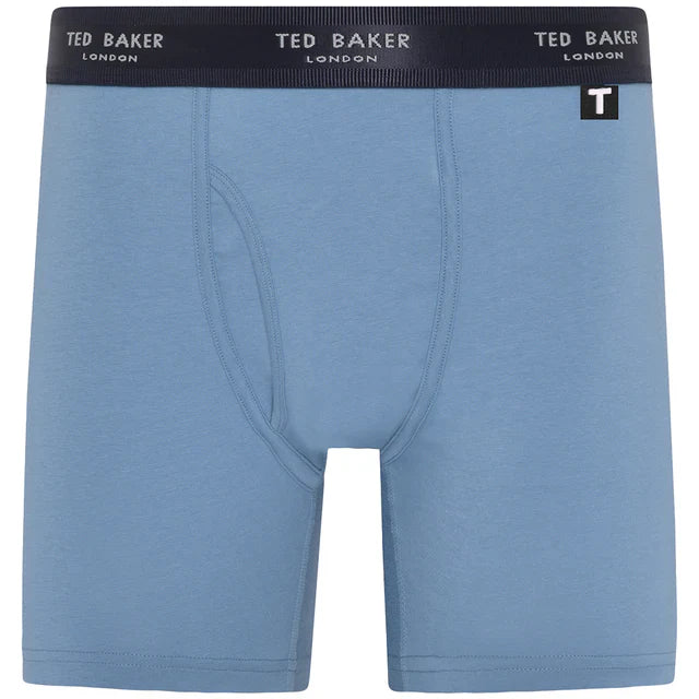 Ted Baker 3-Pack Cotton Boxer Briefs Mens Black/White/Grey