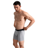 Ted Baker 3-Pack Cotton Boxer Briefs Mens Black/White/Grey