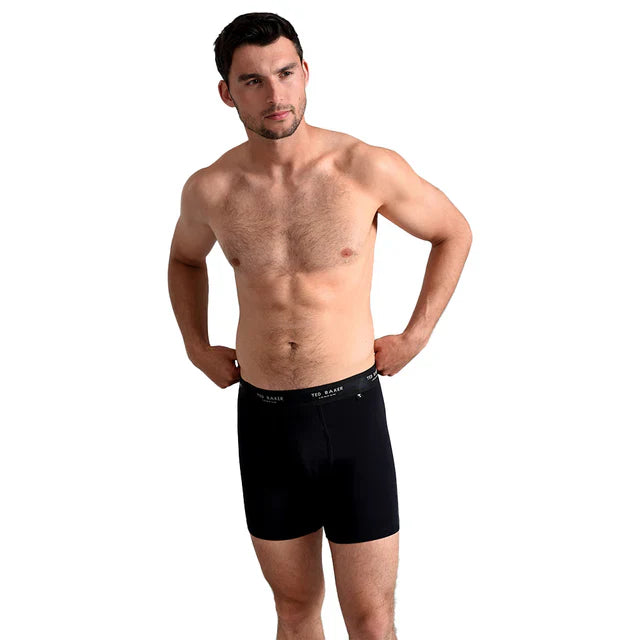 Ted Baker 3-Pack Cotton Boxer Briefs Mens Navy