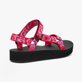 Teva MIDFORM UNIVERSAL Womens Sandals Neon Floral Pink/ Purple