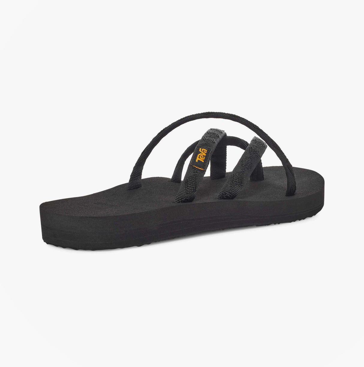 Teva OLOWAHU Womens Flip Flop All Black