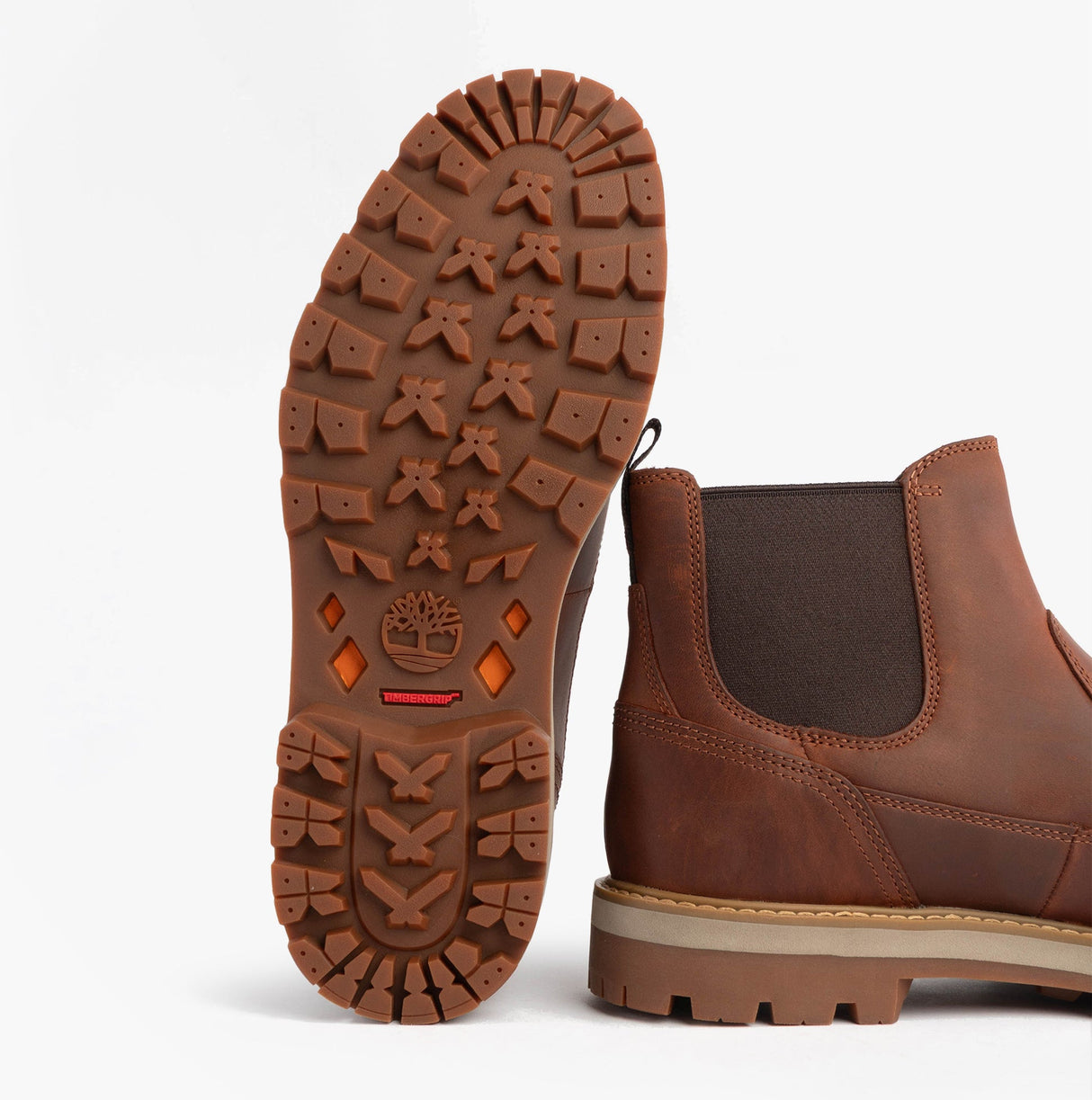 Timberland BRITTON ROAD MID Mens Chelsea Boots Rust