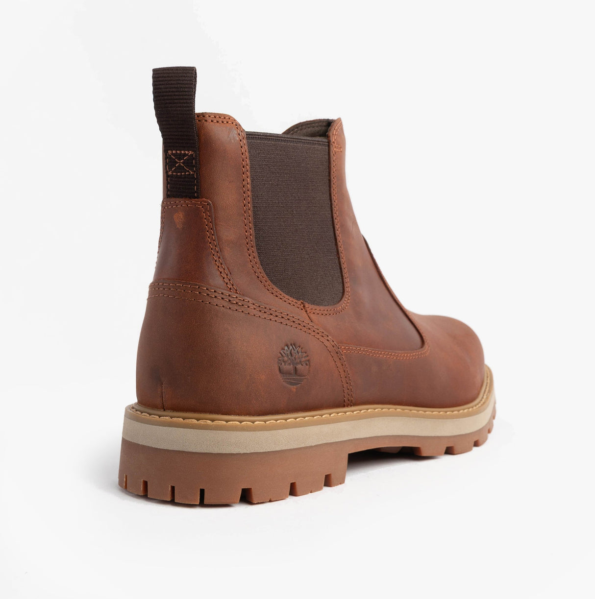 Timberland BRITTON ROAD MID Mens Chelsea Boots Rust