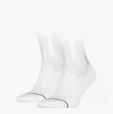 Tommy Hilfiger 2 Pack Mens Invisible Socks White