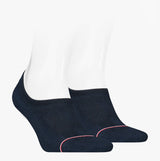 Tommy Hilfiger 2 Pack Mens Invisible Socks Navy