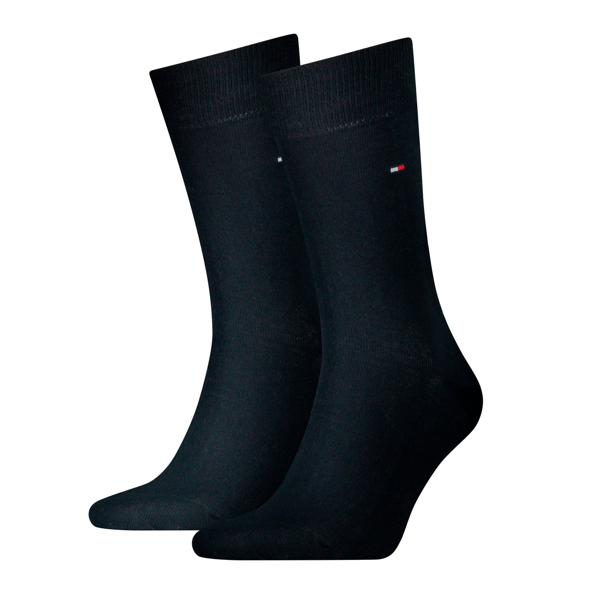 Tommy Hilfiger 2 Pack Mens Crew Classic Socks Navy