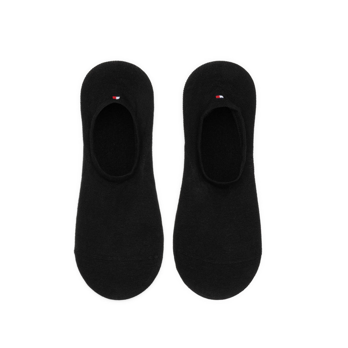 Tommy Hilfiger 2 Pack Mens Invisible Socks Black