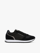 Tommy Hilfiger SUEDE LOGO Mens Trainers Black