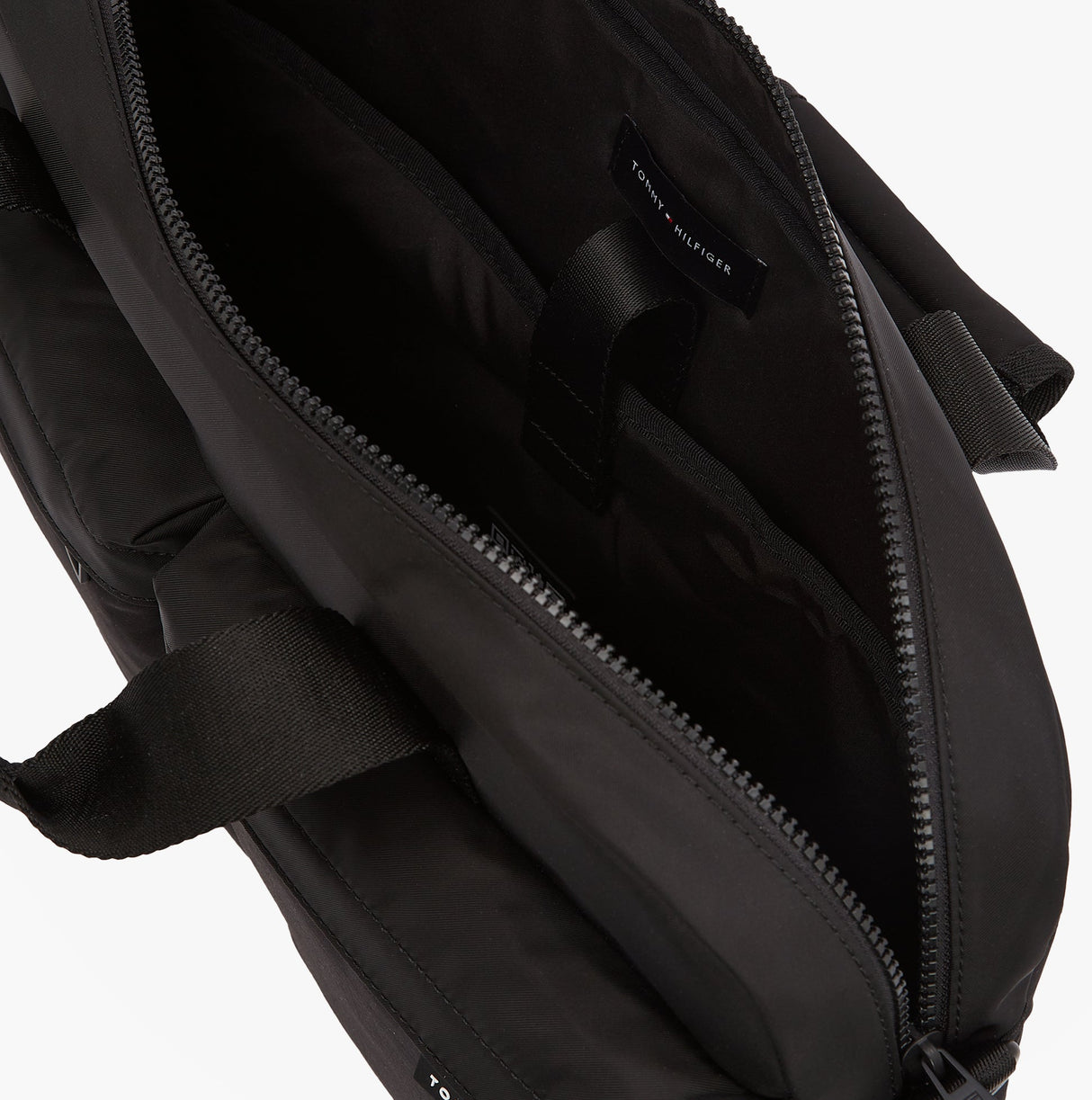 Tommy Hilfiger Rubberised Logo Laptop Bag