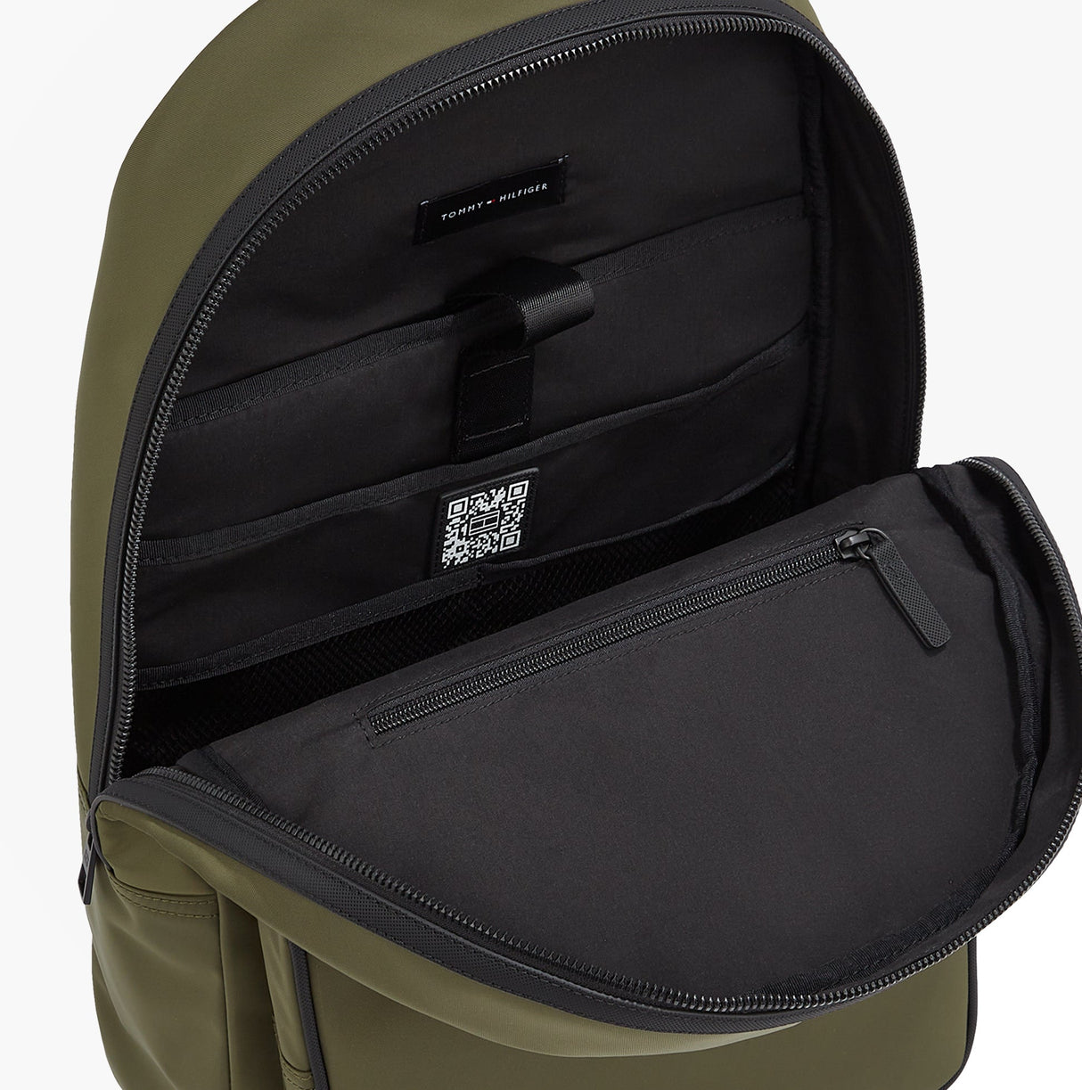 Tommy Hilfiger REPREVE Metal Logo Backpack Army Green