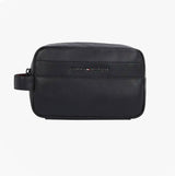 Tommy Hilfiger CORPORATE METAL LOGO Mens Washbag Black