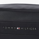 Tommy Hilfiger CORPORATE METAL LOGO Mens Washbag Black